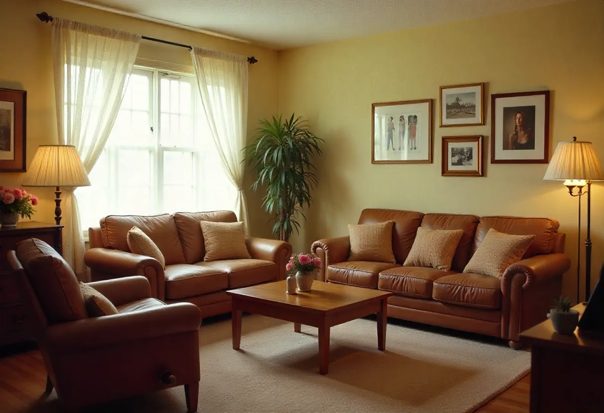 ใช้โทนสีอบอุ่นจะไปด้วยกันได้อย่างดีกับสไตล์วินเทจ