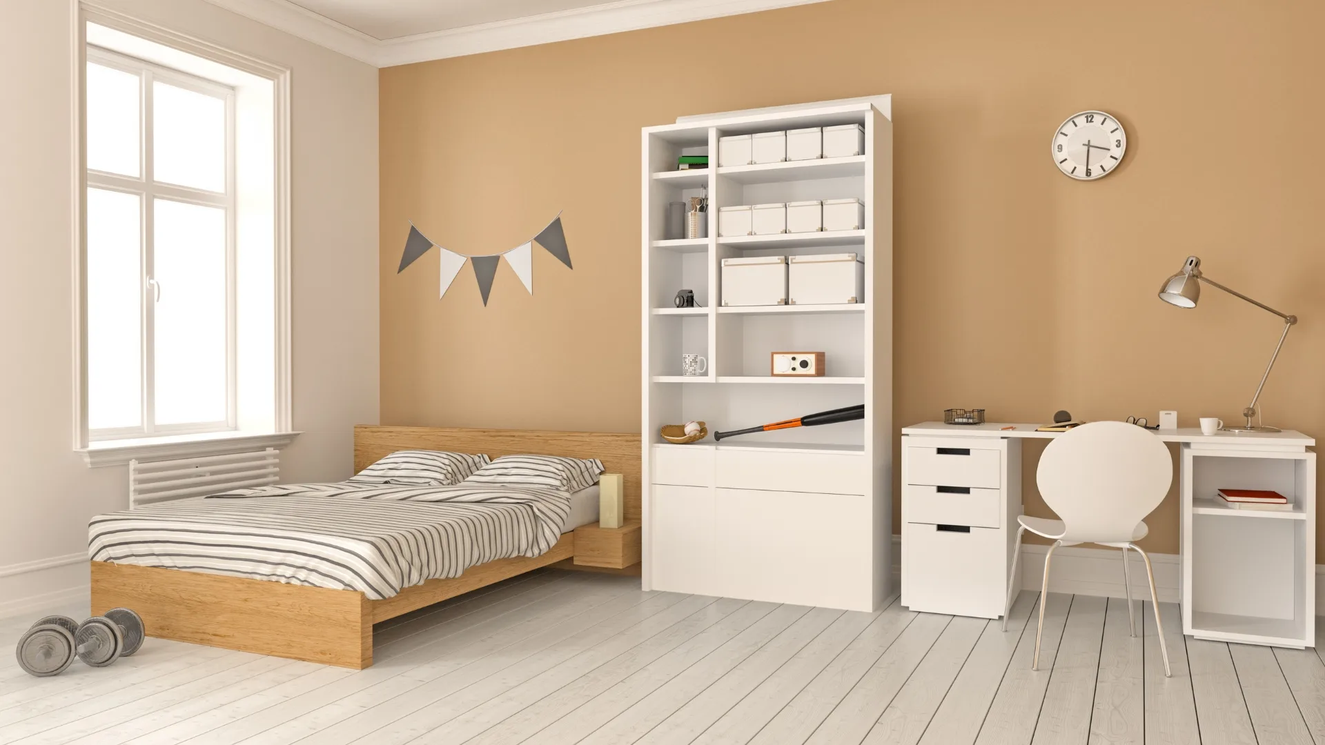 แต่งห้องโทนสีพาสเทลน่ารัก ๆ สำหรับวัยรุ่น